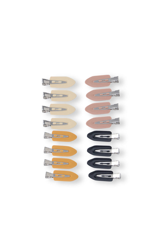 16 PC Creaseless Clips - Cappuccino