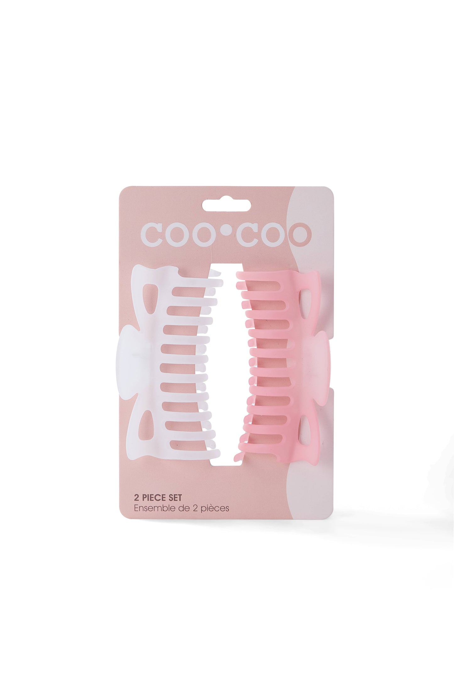 2 PC Jumbo Butterfly Claw - Bubblegum