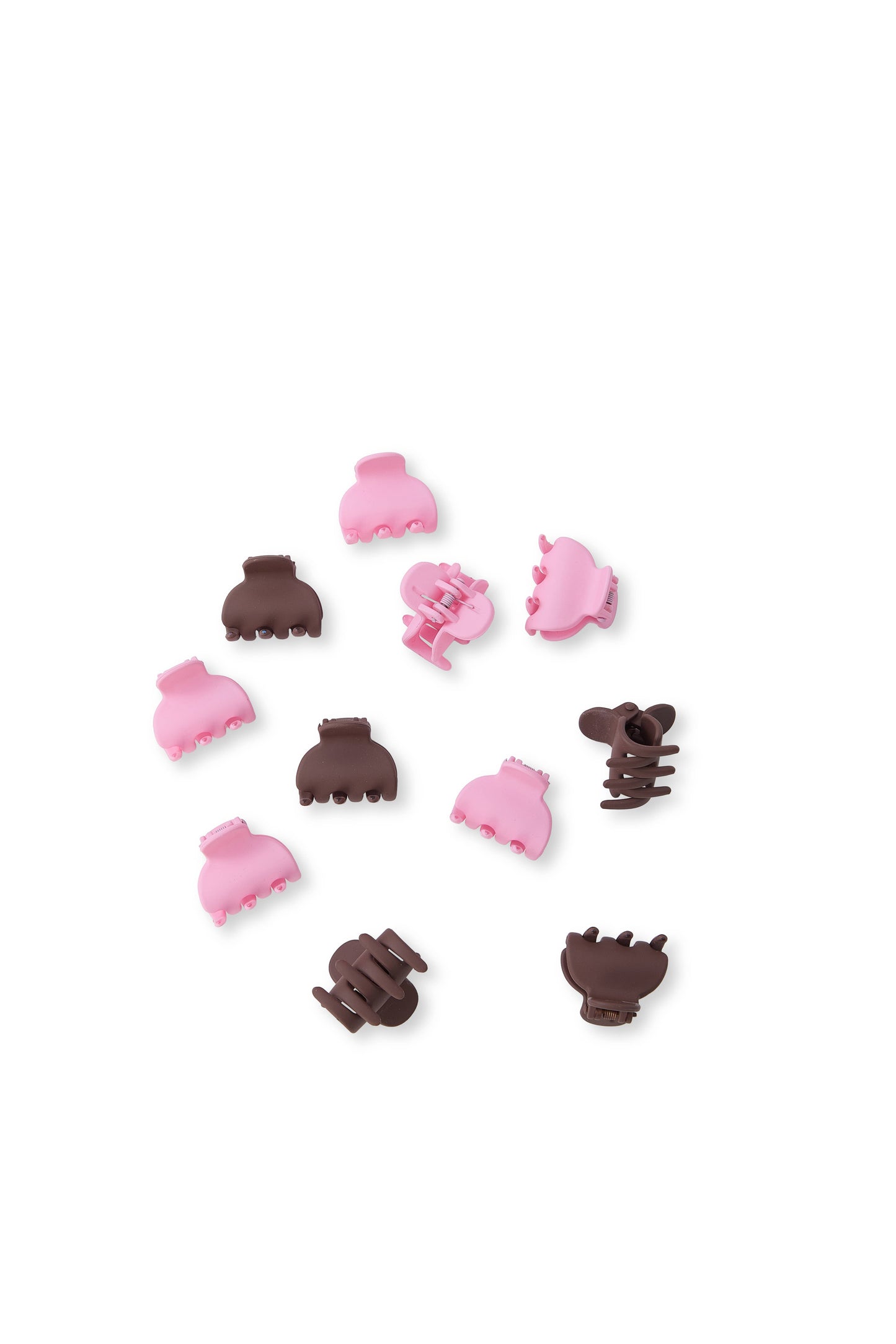 12 PC Mini Hold Clips - Terracotta