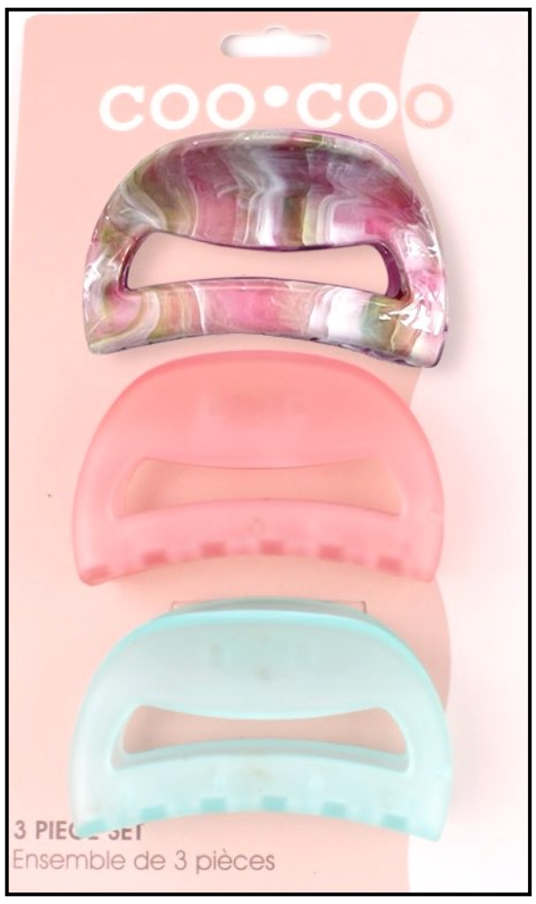 3 PC Handle Grip Claw - Fairy Quartz