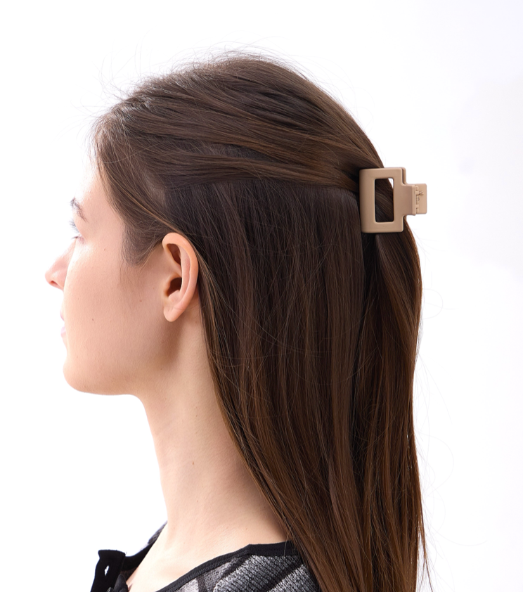 6 PC Square Claw - Hazelnut