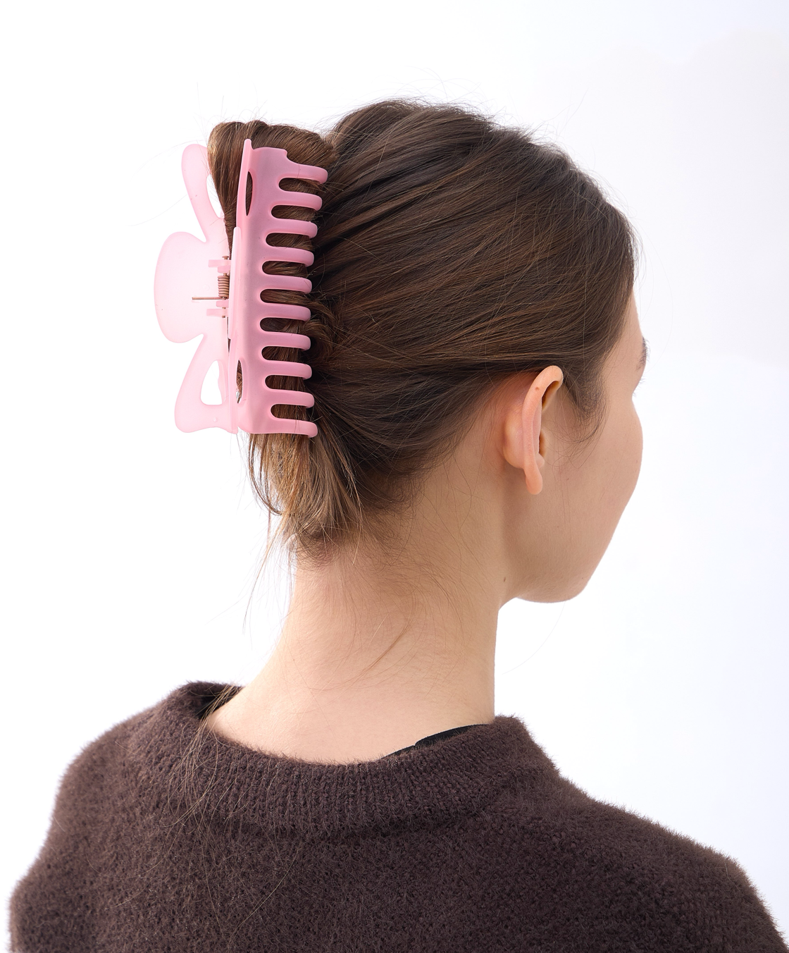 2 PC Jumbo Butterfly Claw - Bubblegum