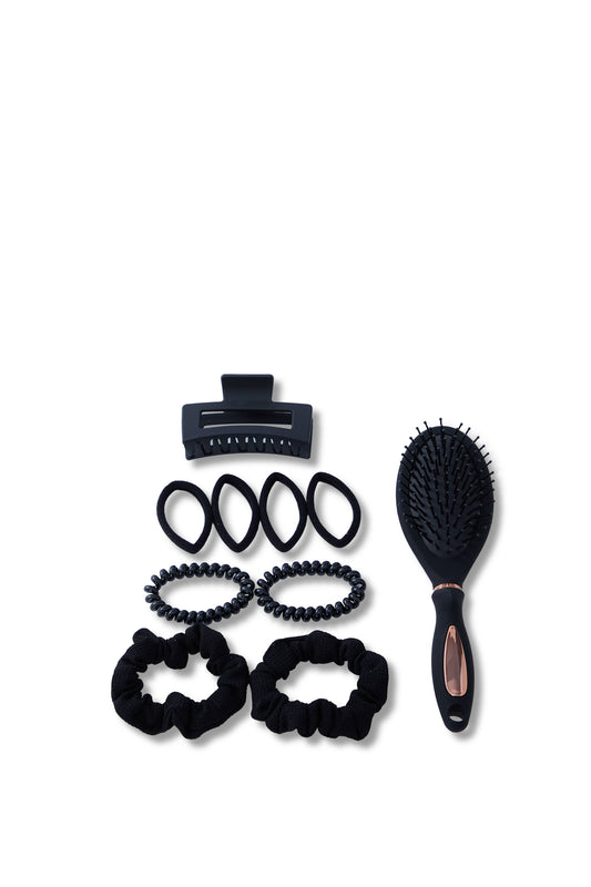 Jumbo Curve Hair Set - Midnight