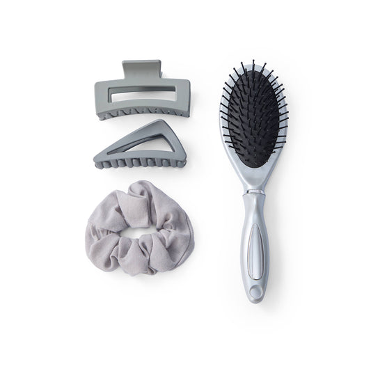 Jumbo Curve Cord Hair Set - Platinum/Iron