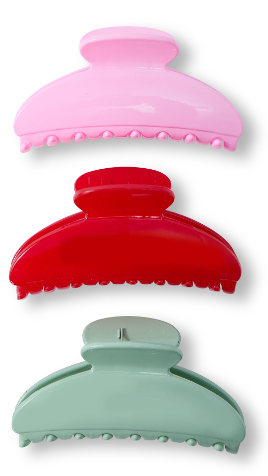 3 PC Perfect Claw Clip - Peppermint Pop