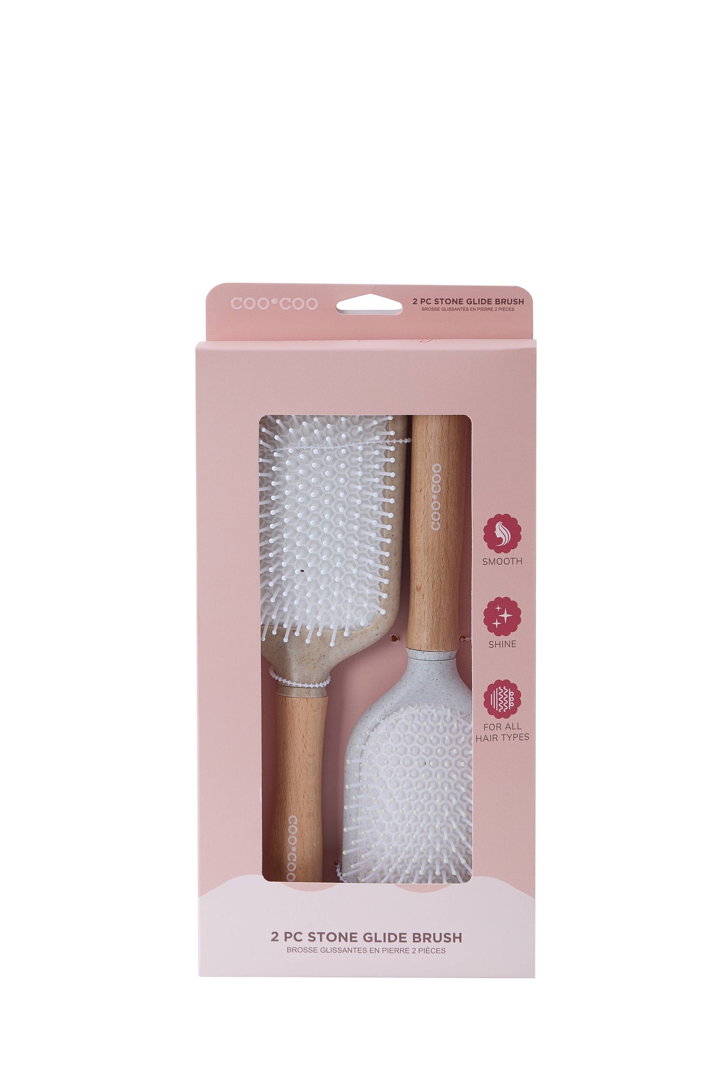 2 PC Stone Flexi-Brush Set - Earth & Oak