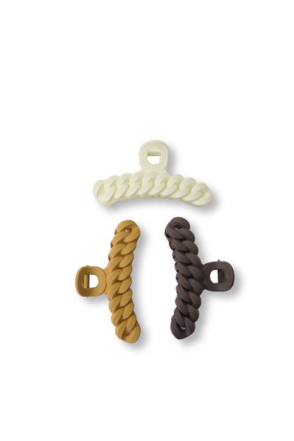 3 PC Cuban Claw - Hazelnut