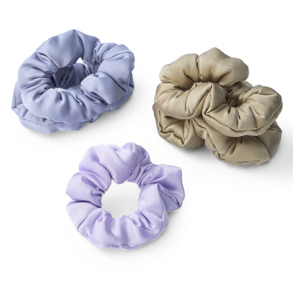 5 PC Satin Pillow Scrunchie - Lavendar Eucalyptus