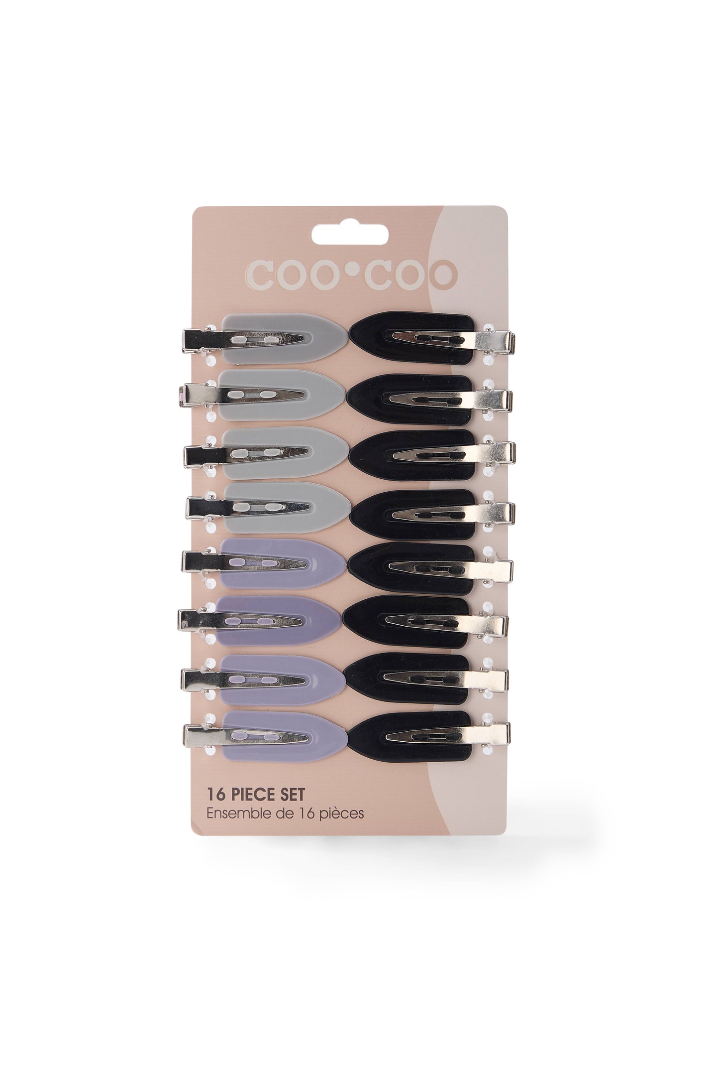 16 PC Creaseless Clips - Steel