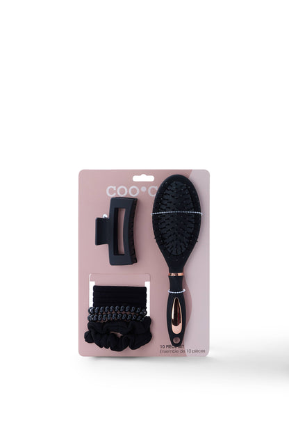 Jumbo Curve Hair Set - Midnight